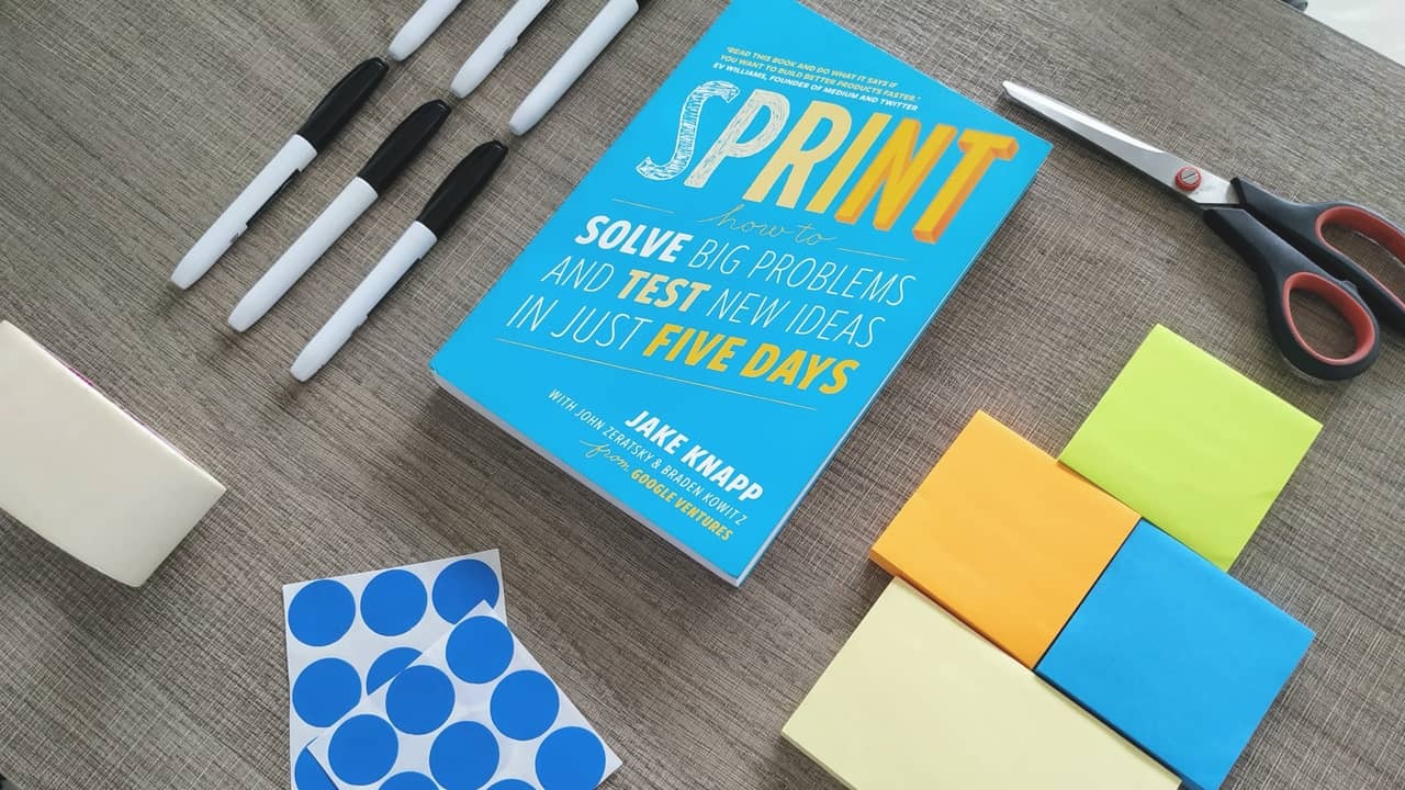 Design sprint book by Jake Knapp
